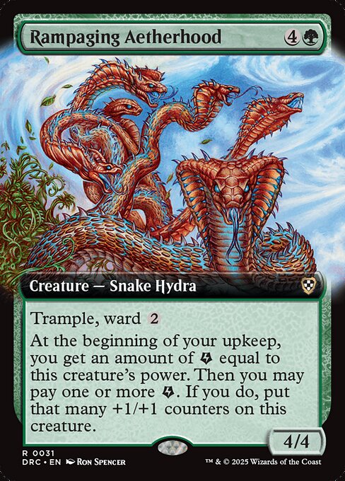Rampaging Aetherhood DRC #31 Non-Foil