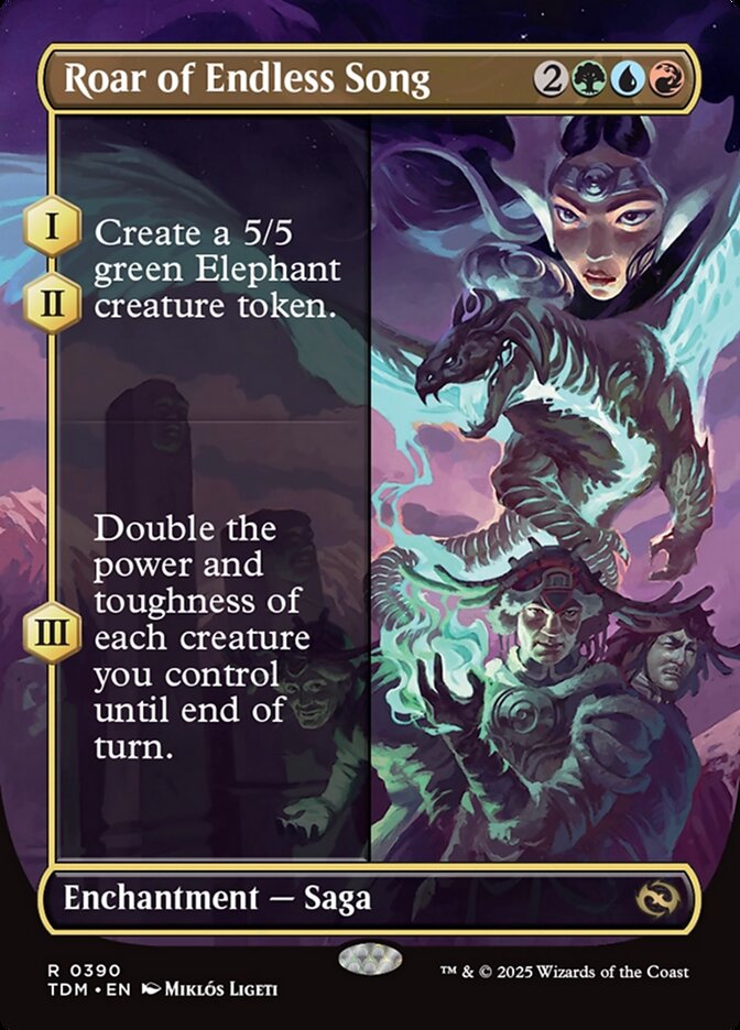 Roar of Endless Song - 390 (Foil)