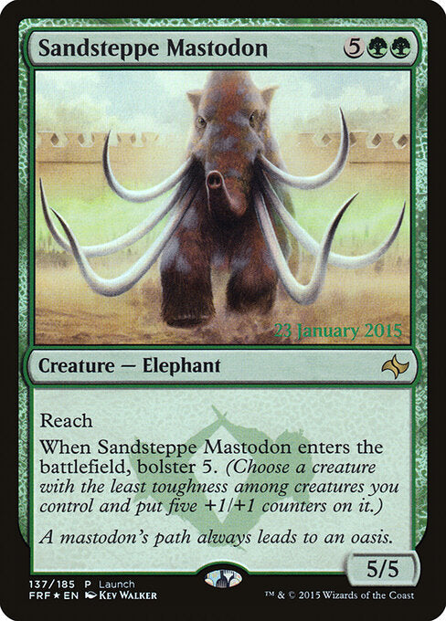 Sandsteppe Mastodon - PFRF #137 Foil
