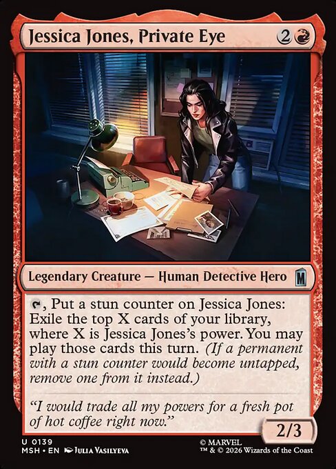 Jessica Jones, Private Eye - 139 (Foil)