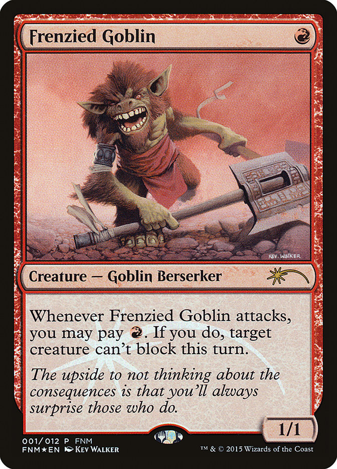 Frenzied Goblin - 1 (Foil)