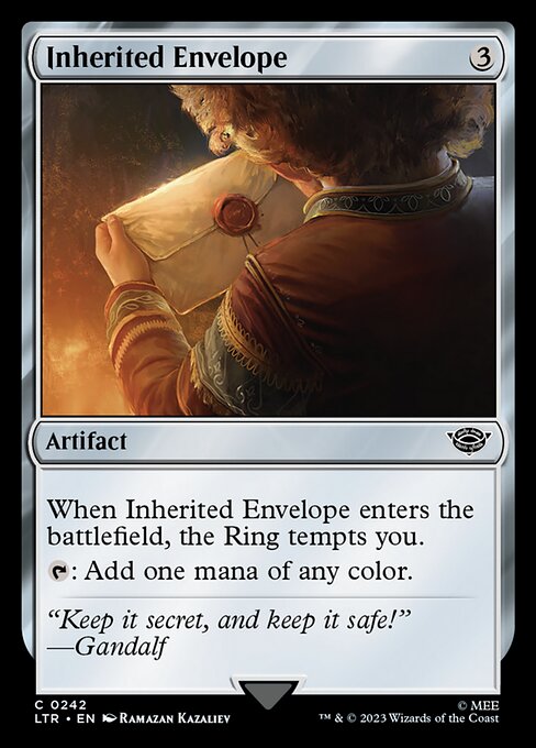Inherited Envelope - 242 (Normal) Near Mint_Non-Foil