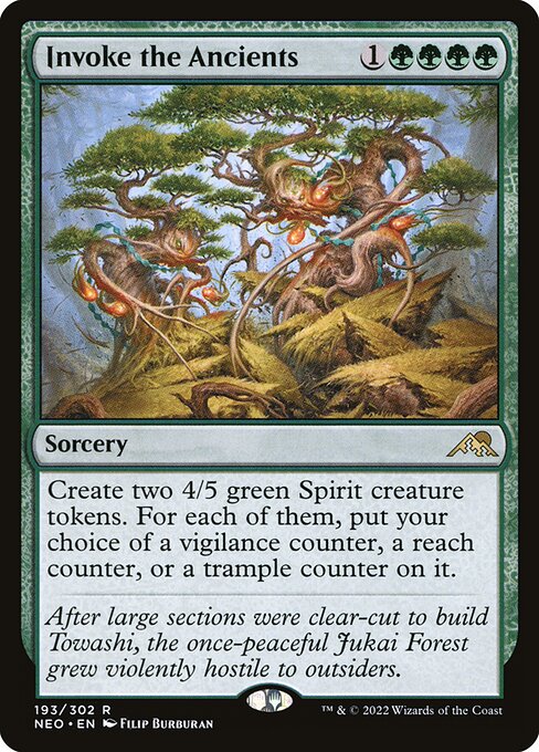 Invoke the Ancients NEO #193 Non-Foil