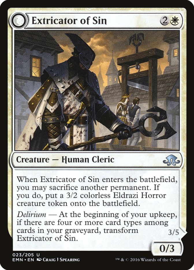 Extricator of Sin // Extricator of Flesh - 23 (Foil)