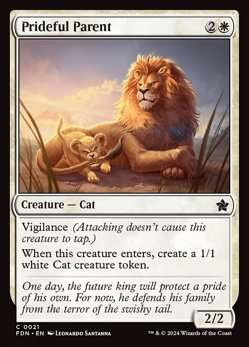 Prideful Parent (Non Foil) near_mint