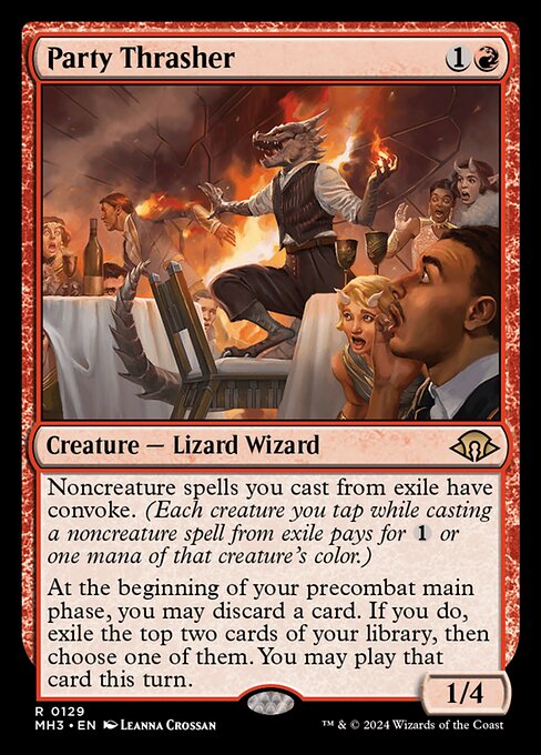 Party Thrasher - 129 (Foil) Near Mint_Foil