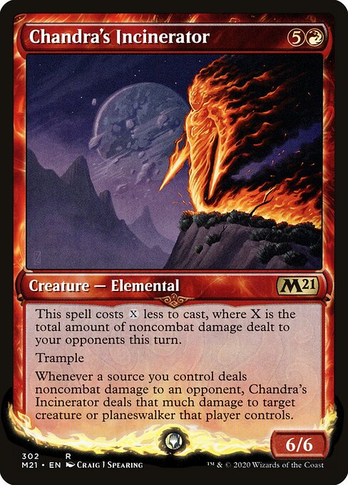Chandra's Incinerator M21 #302 Non-Foil