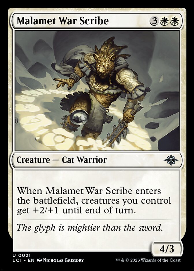 Malamet War Scribe - 21