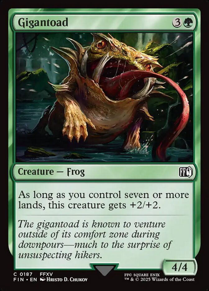 Gigantoad - 187 (Foil) (JP)