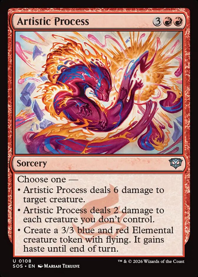 Artistic Process - 108 (Foil)