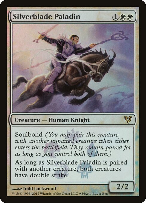Silverblade Paladin - PAVR #36★ Foil