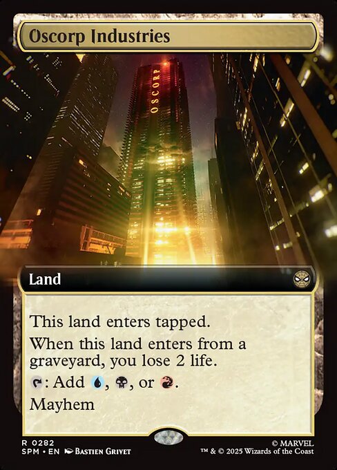 Oscorp Industries SPM #282 Non-Foil