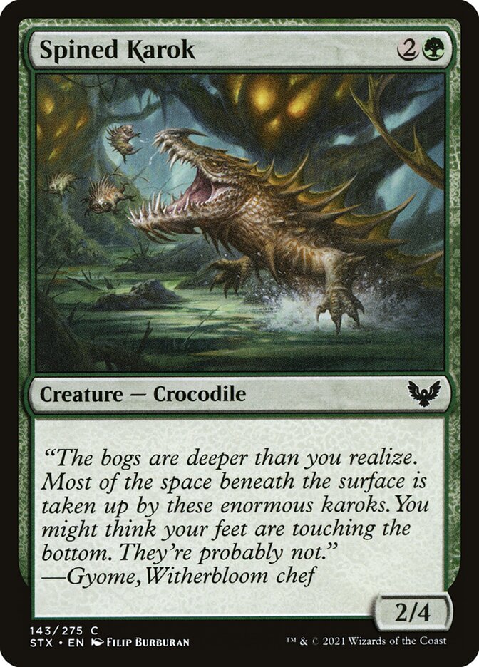 Spined Karok - 143 (Foil)