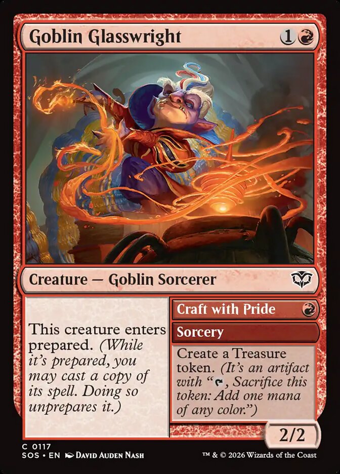 Goblin Glasswright // Craft with Pride - 117 (Foil)