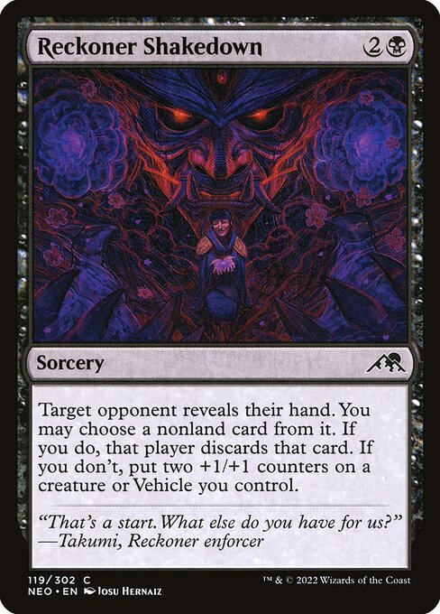 Reckoner Shakedown NEO #119 Non-Foil