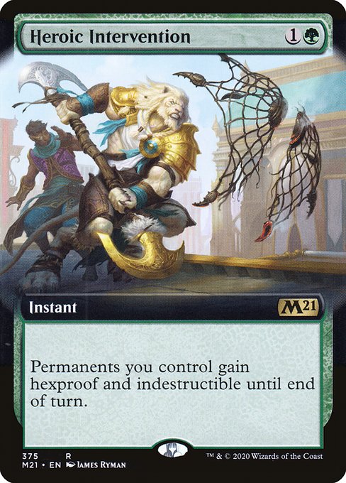 Heroic Intervention - 375 (Foil) Near Mint_Foil