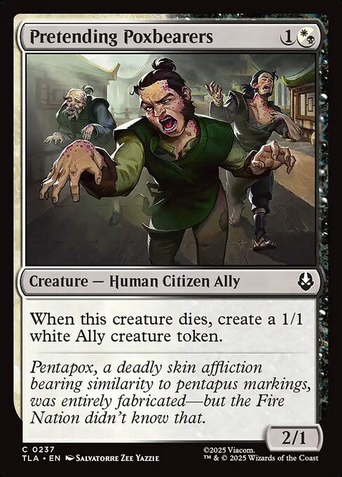 Pretending Poxbearers - TLA #237