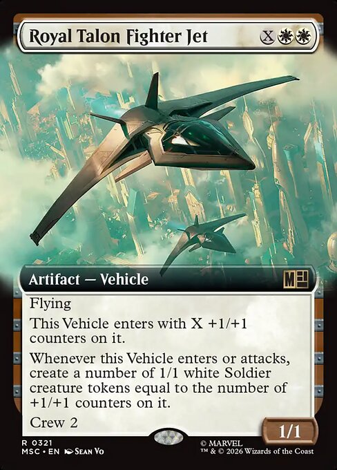Royal Talon Fighter Jet - 321 (Non-Foil)