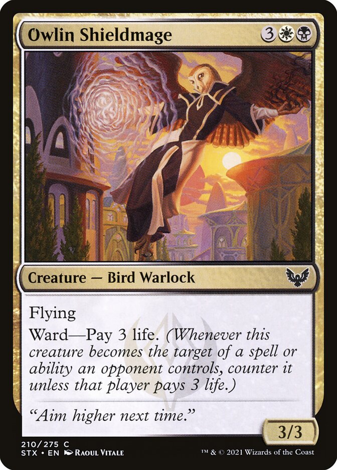 Owlin Shieldmage - 210 (Foil)
