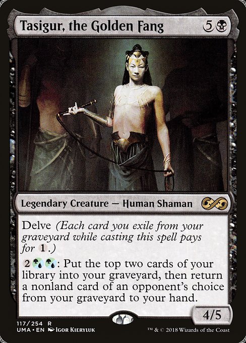 Tasigur, the Golden Fang - 117 (Normal) Near Mint_Non-Foil