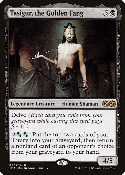 Tasigur, the Golden Fang UMA #117 Non-Foil