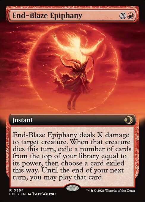 End-Blaze Epiphany ECL #364 Non-Foil