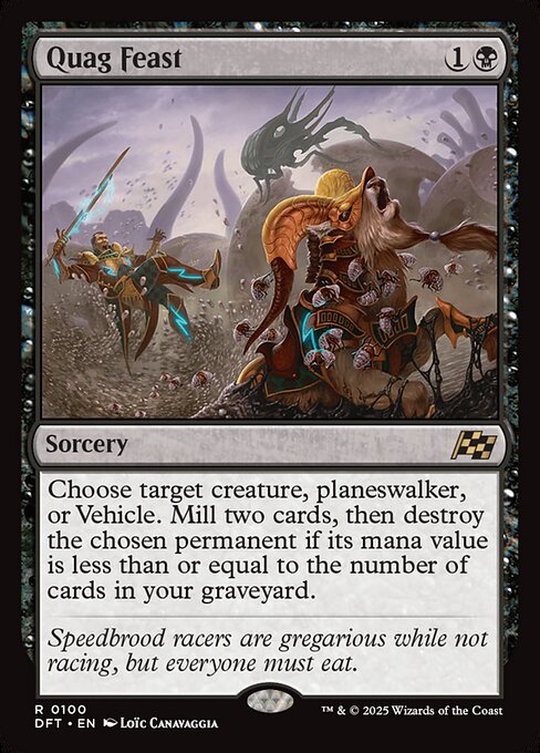 Quag Feast DFT #100 Non-Foil