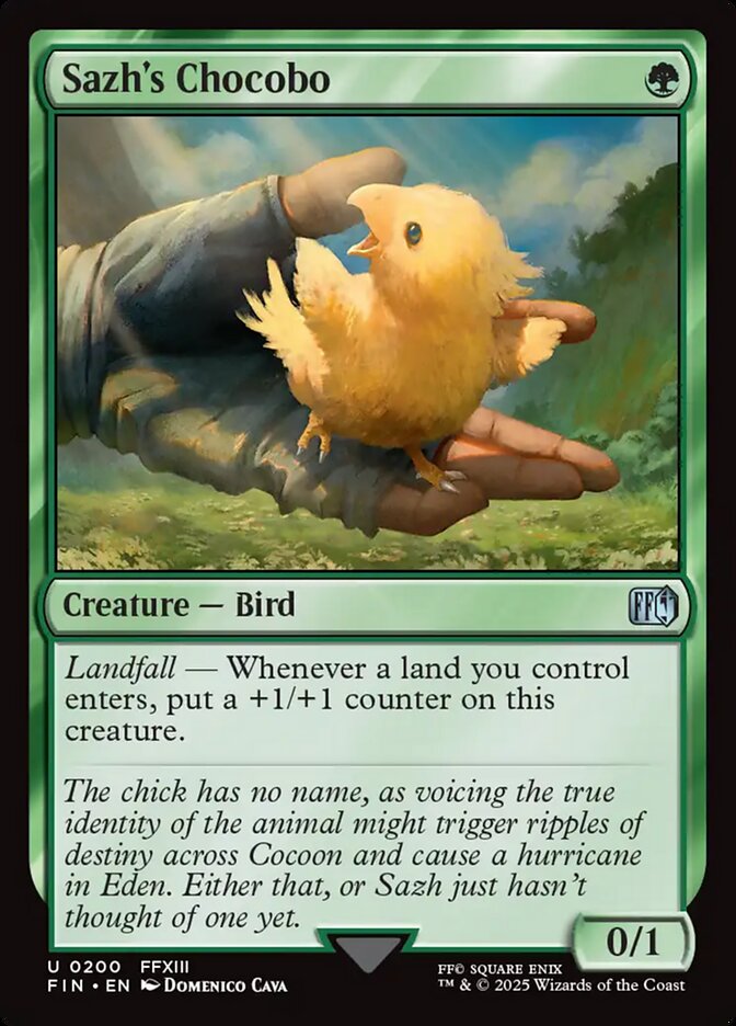 Sazh's Chocobo - 200