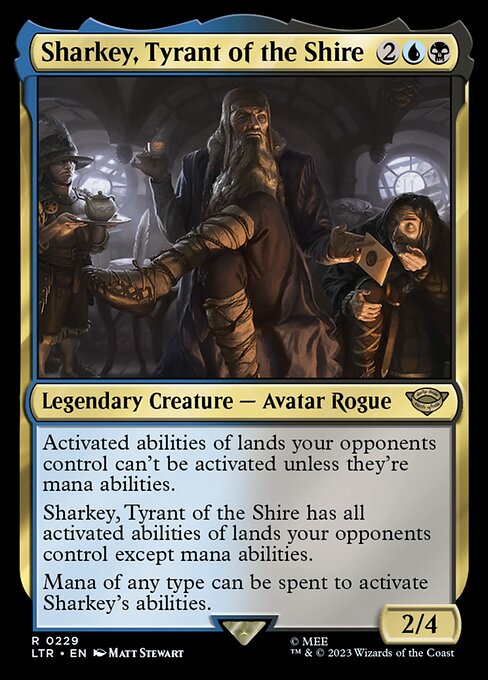Sharkey, Tyrant of the Shire - 229 (Normal) Near Mint_Non-Foil