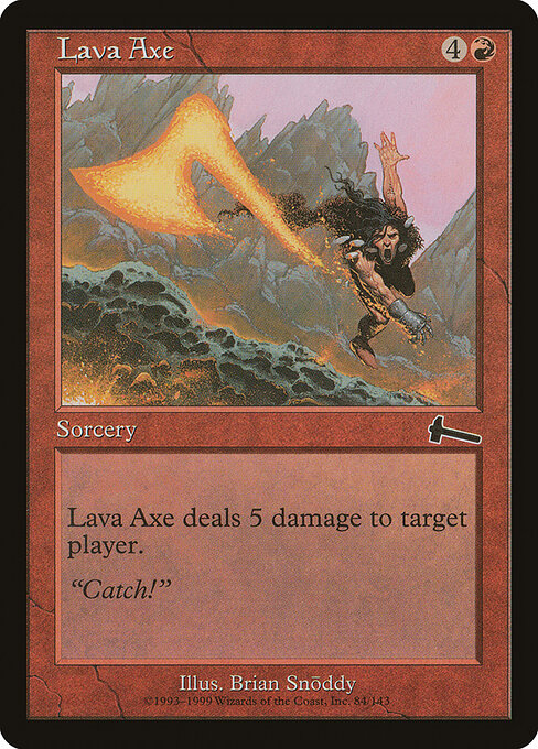 Lava Axe ULG #84 Non-Foil