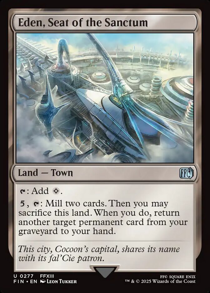 Eden, Seat of the Sanctum - 277 (Foil) (JP)