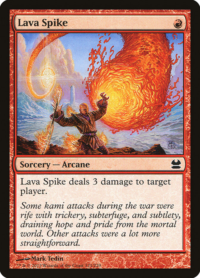 Lava Spike - 121 near_mint