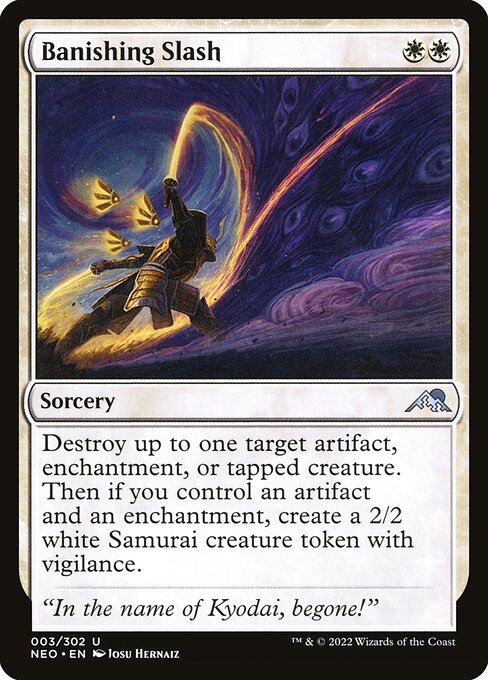 Banishing Slash NEO #3 Non-Foil