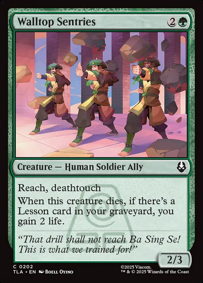 Walltop Sentries - TLA #202