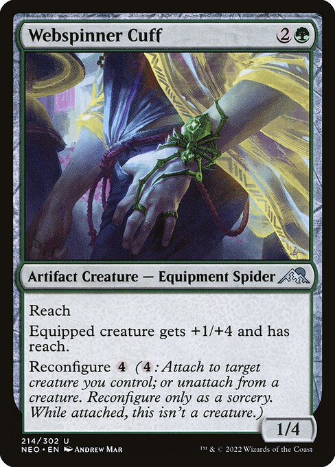 Webspinner Cuff NEO #214 Non-Foil