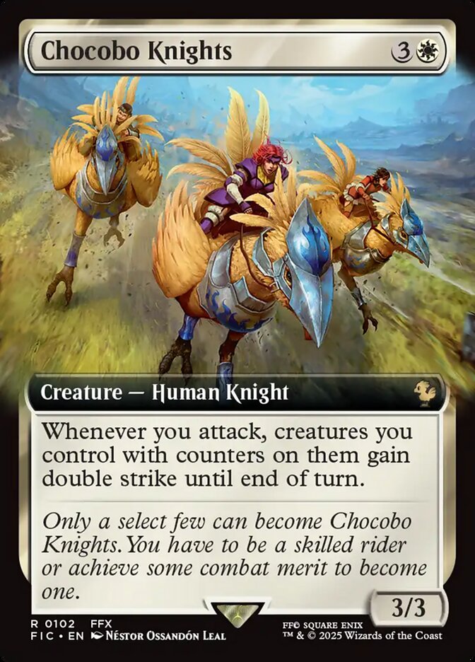 Chocobo Knights - 102 (Foil) (JP)