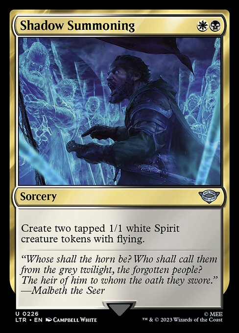 Shadow Summoning - 226 (Normal) Near Mint_Non-Foil