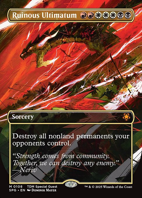 Ruinous Ultimatum SPG #108 Foil