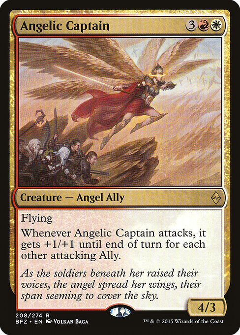 Angelic Captain - 208 (Normal) Near Mint_Non-Foil