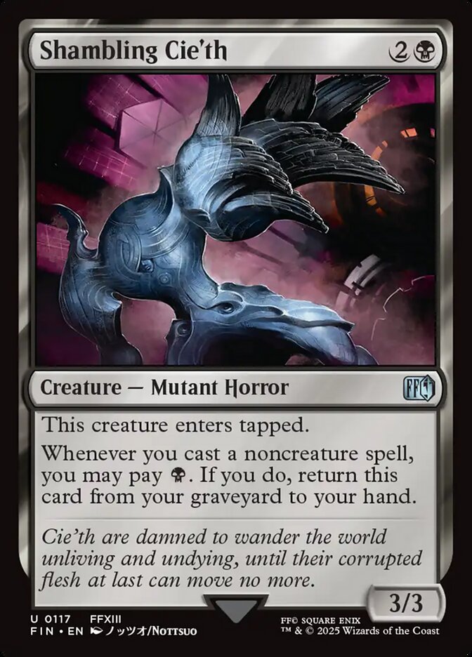 Shambling Cie'th - 117 (Foil) (JP)