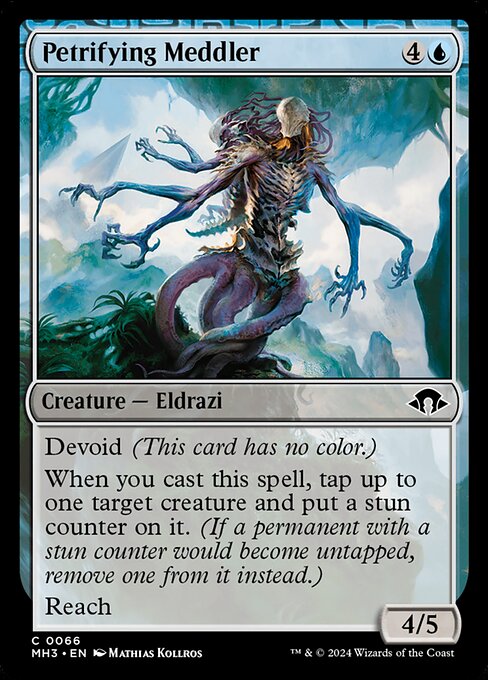 Petrifying Meddler - 66 (Normal) Near Mint_Non-Foil