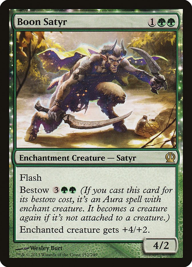 Boon Satyr - 152 (Foil)