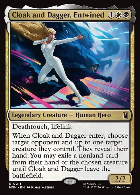Cloak and Dagger, Entwined MSH #211 Foil