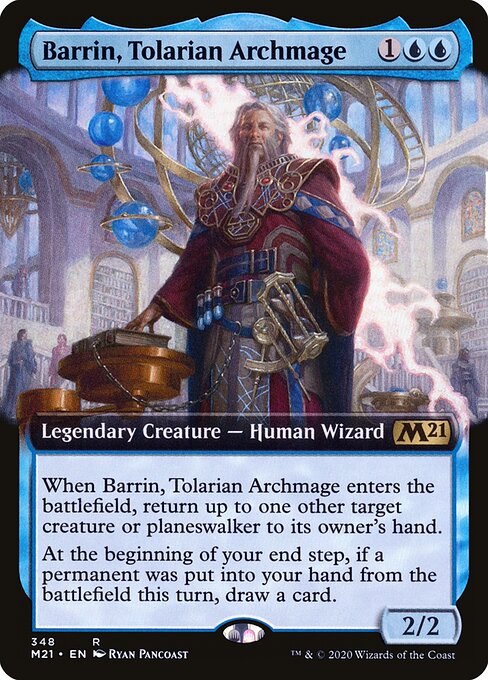 Barrin, Tolarian Archmage M21 #348 Non-Foil
