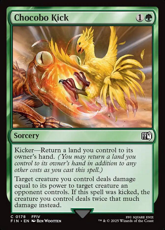 Chocobo Kick - 178 (Foil) (JP)