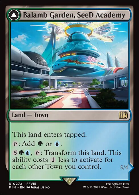 Balamb Garden, SeeD Academy // Balamb Garden, Airborne - 272 (Normal) Near Mint_Non-Foil