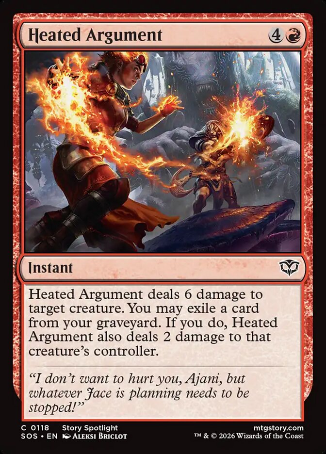Heated Argument - 118 (Foil)