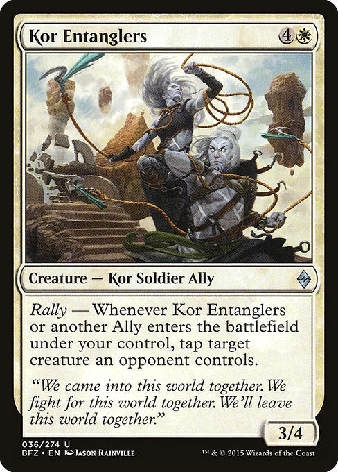 Kor Entanglers - 36 (Normal) Near Mint_Non-Foil