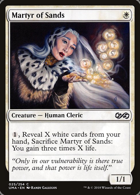 Martyr of Sands - 25 (Normal) Near Mint_Non-Foil