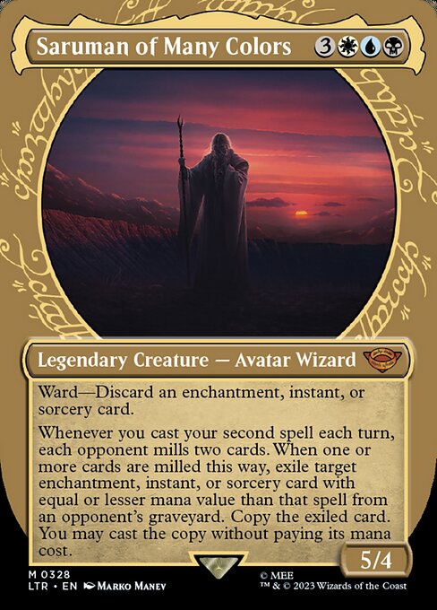 Saruman of Many Colors - 328 (Normal) Near Mint_Non-Foil